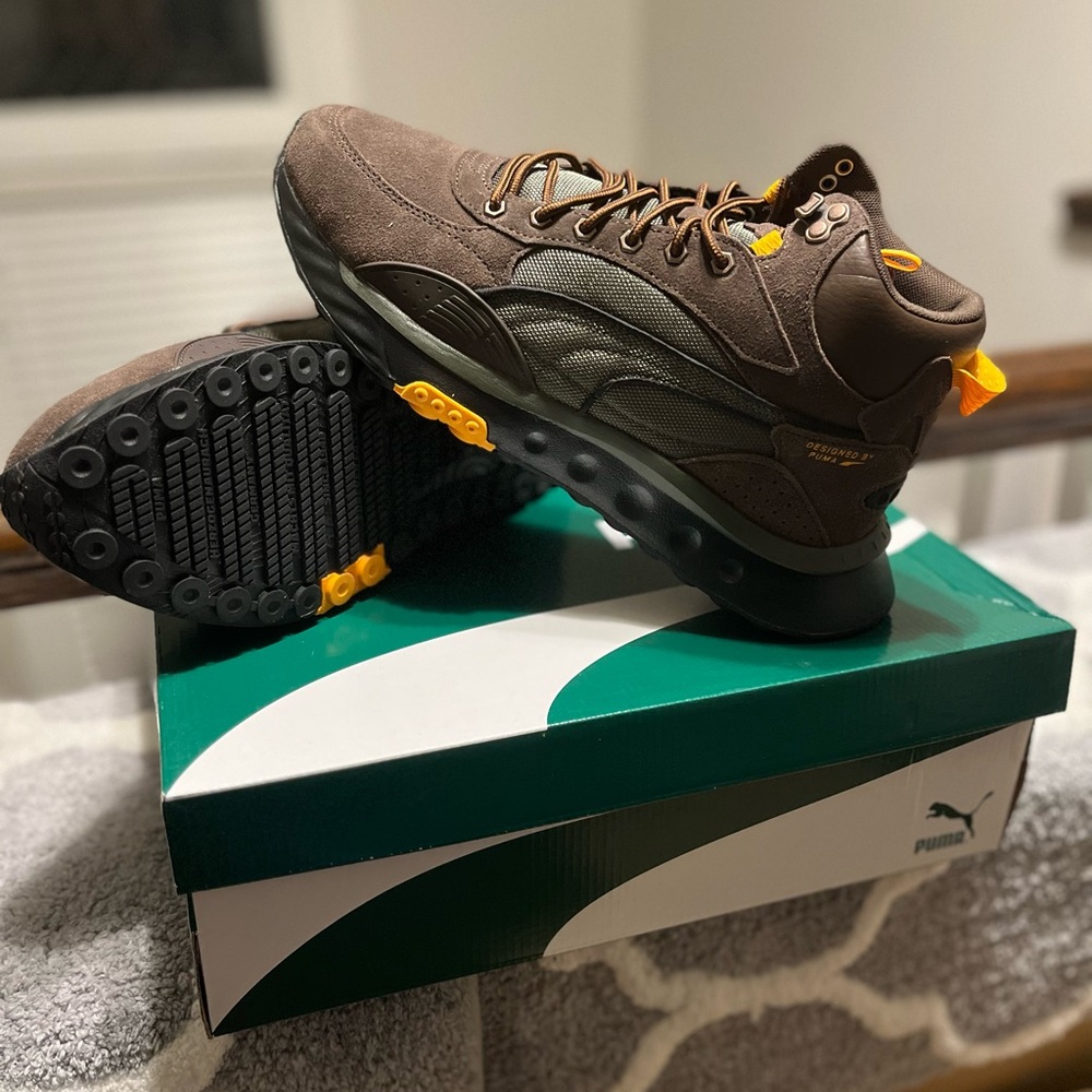 Puma wild rider mid “Beef and Broccoli” size 10 men’s